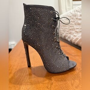 Brand new lady couture crystal boots ! Beautiful!